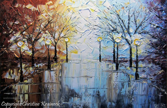 best palette knife painting