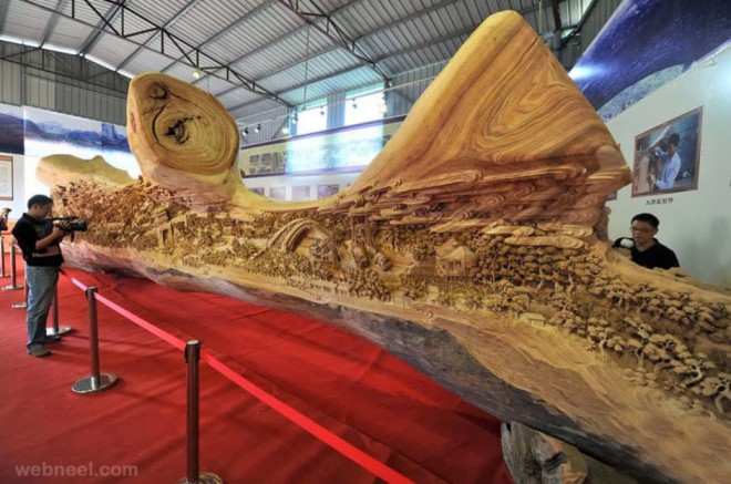 longest wood carving
