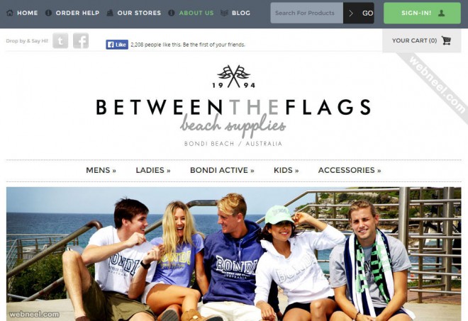 e commerce website betweentheflags