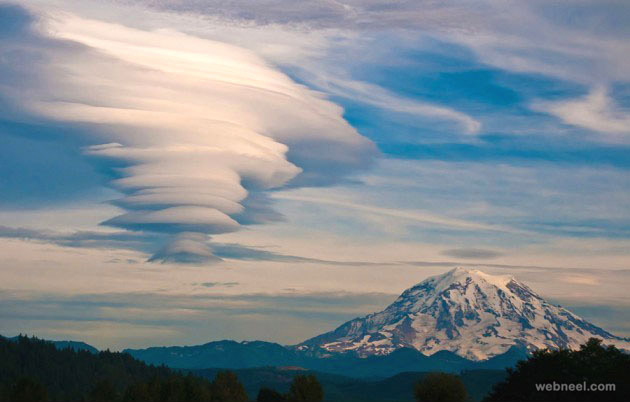 beautiful cloud formation