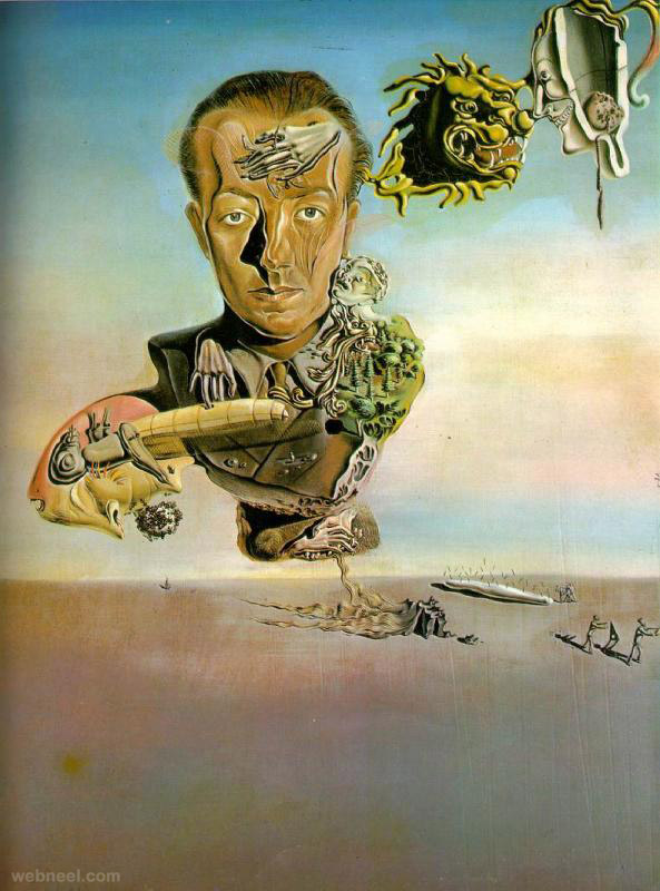 25 Famous Salvador Dali Paintings - Surreal and Optical illusion Paintings
