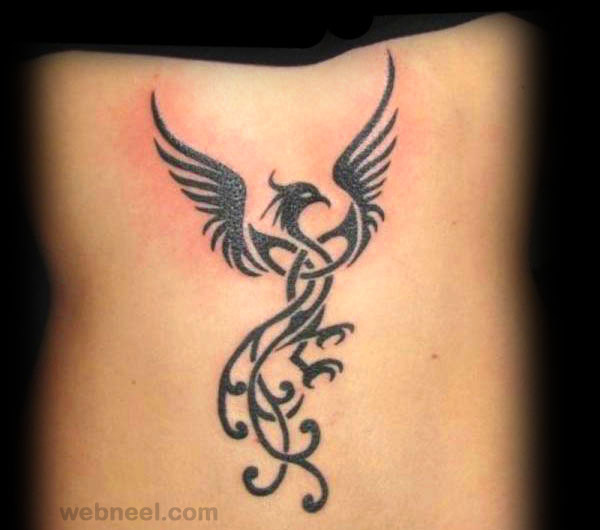 tattoo bird woman