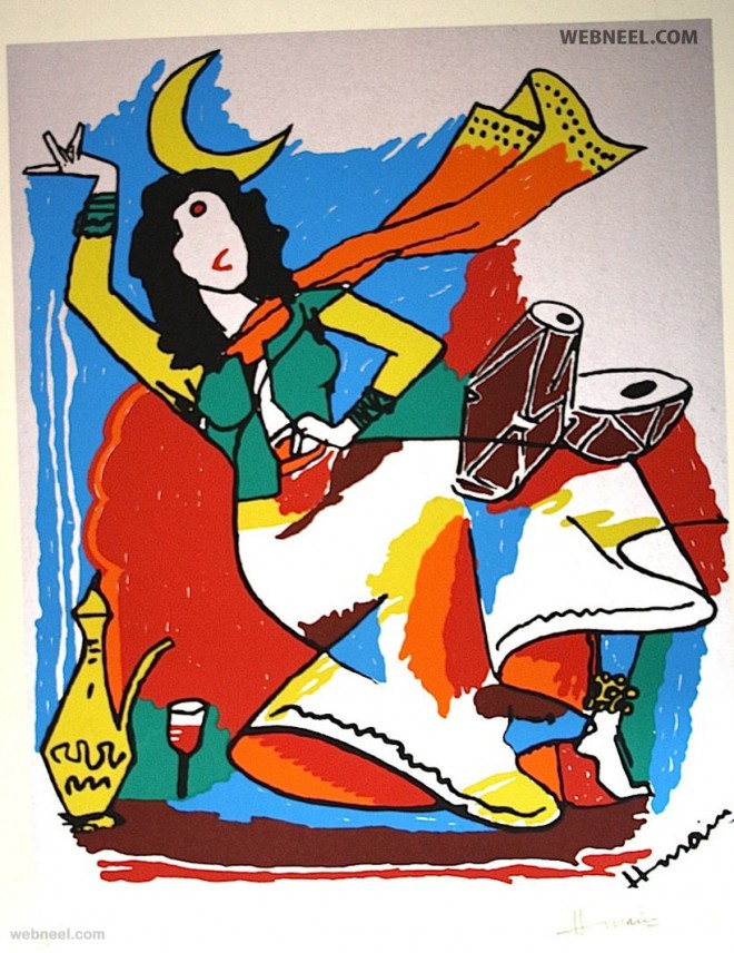 MF Husain: The artists brush with controversy