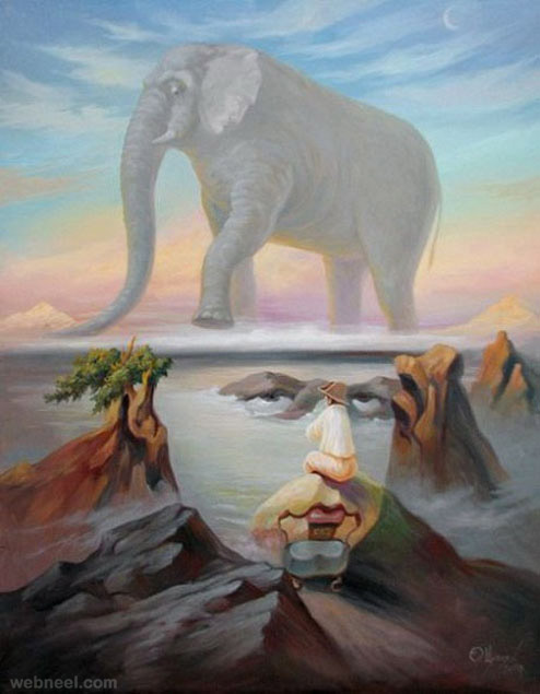 illusioni ottiche di Oleg Shuplyak 
