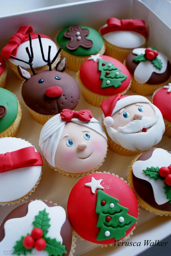 Sélection des plus beaux cupcakes de Noël 