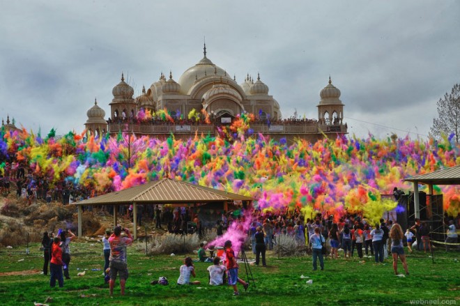 incredible india holi festival