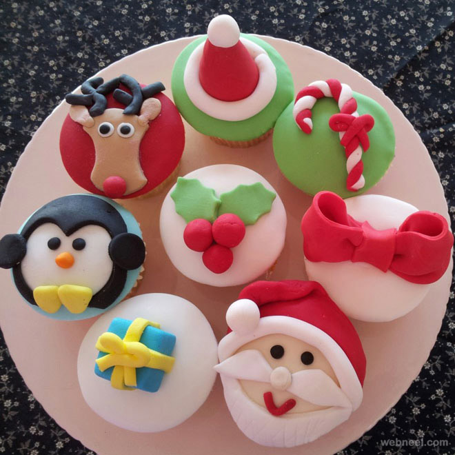 Sélection des plus beaux cupcakes de Noël 