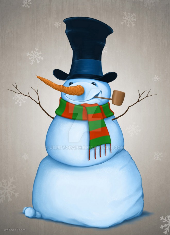 snowman pictures digital art