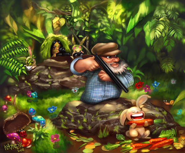 rabbit hunter hunter