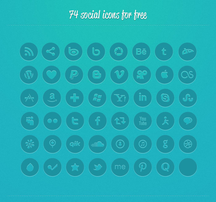 Social Media Icons Pack