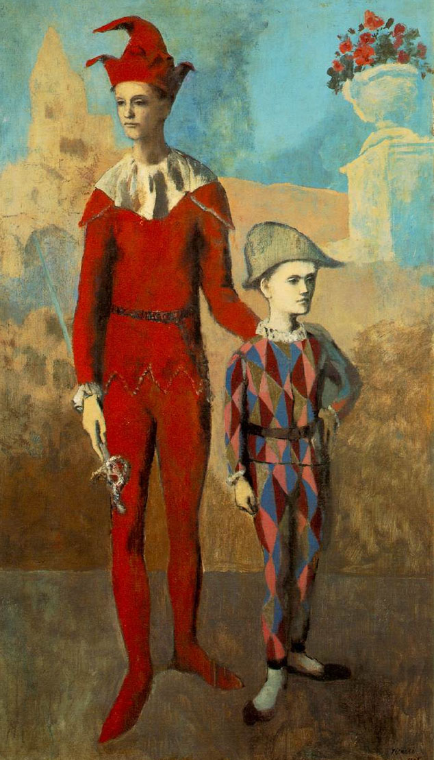 25-Acrobate et jeune Arlequin 25-Acrobate et jeune Arlequin