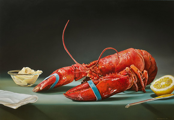 mega realistic oil paintings Tjalf Sparnaay