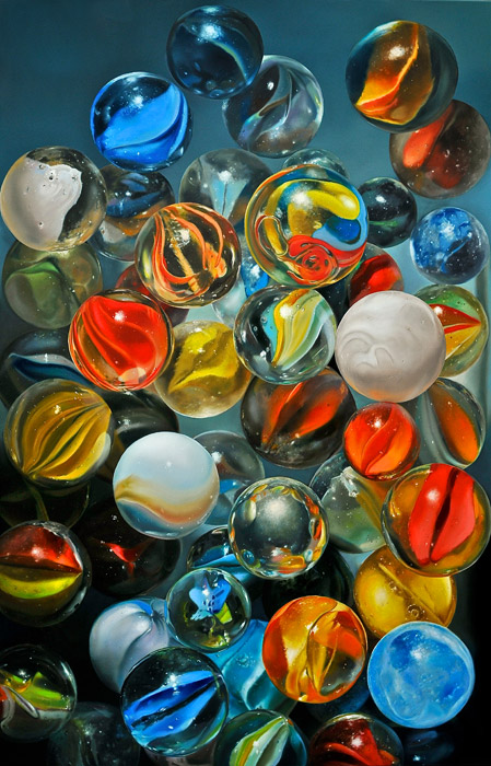 mega realistic oil paintings Tjalf Sparnaay