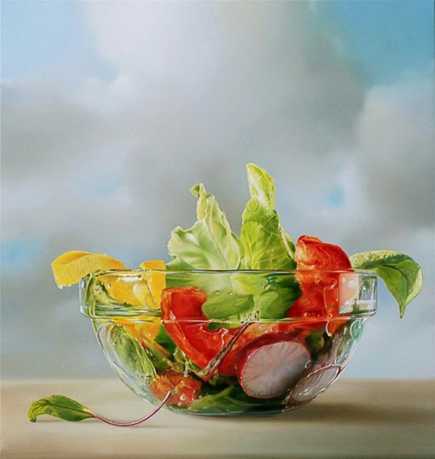mega realistic oil paintings Tjalf Sparnaay