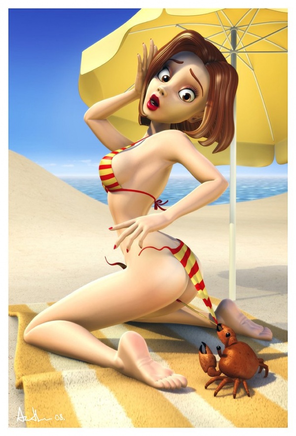 Best 3D Character Design Suzie-the-Lil-Nipper