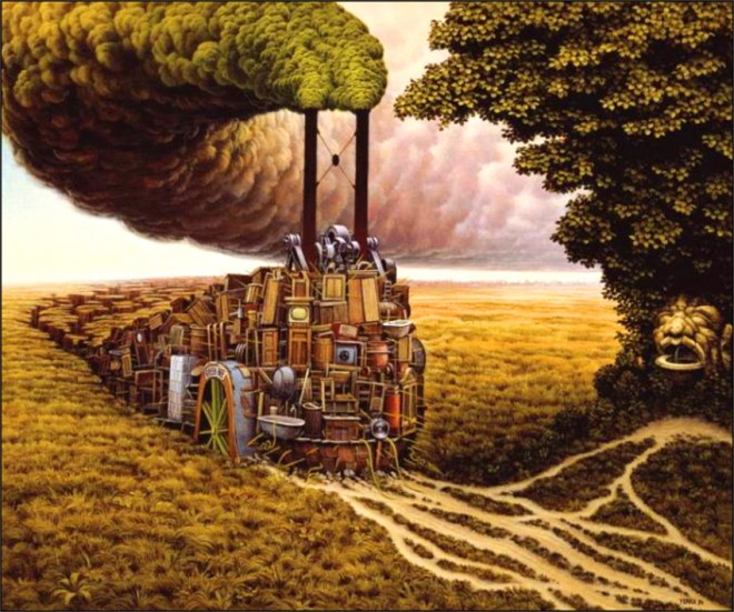 surreal painting