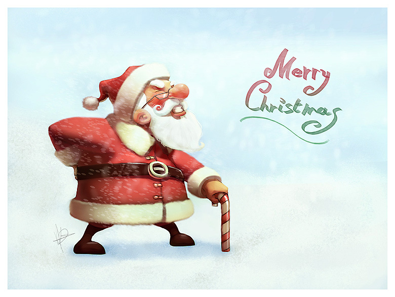 Beautiful Christmas Greeting Card