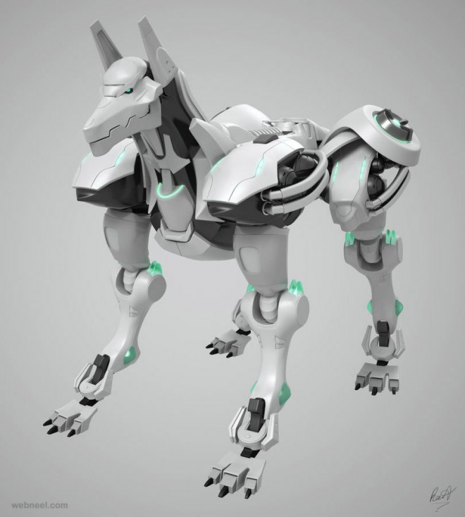 3d dog robot keremcg