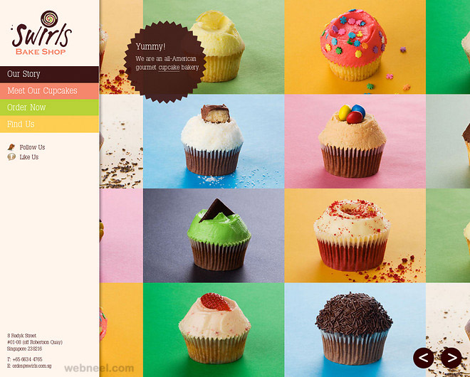 Beautiful Website design creative best colorful