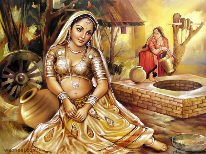 rajasthani indian paintings