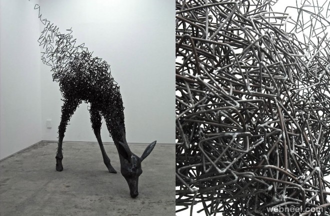 wire sculpture ideas