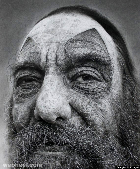 25 Beautiful and Realistic Charcoal Drawings for your inspiration