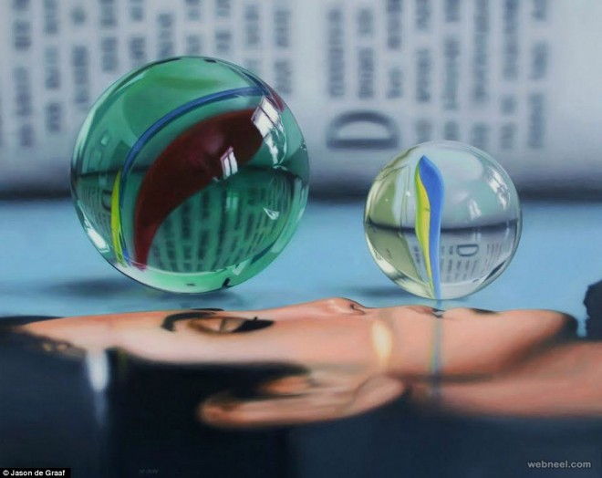 acrylic painting glass
