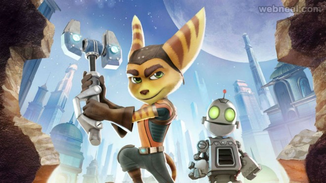 ratchet and clank animation movie list 2016