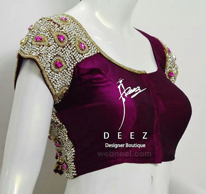 designer blouse design by deez boutique