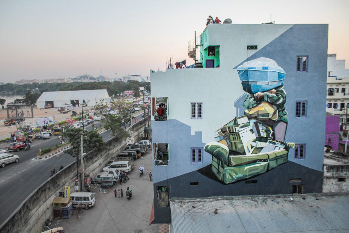 indian street art by startindia