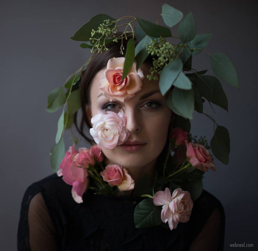 portrait photography woman by kristen hatji