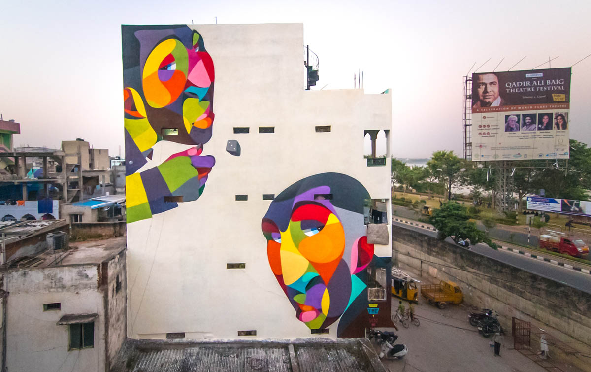 indian street art by akshat nauriyal