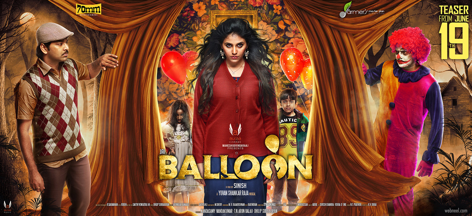 movie poster design kollywood tamil balloon by prathoolnt
