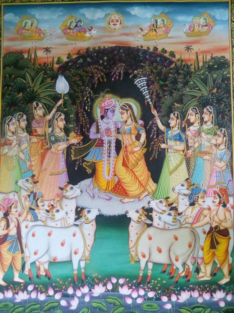 painting rajasthani myth