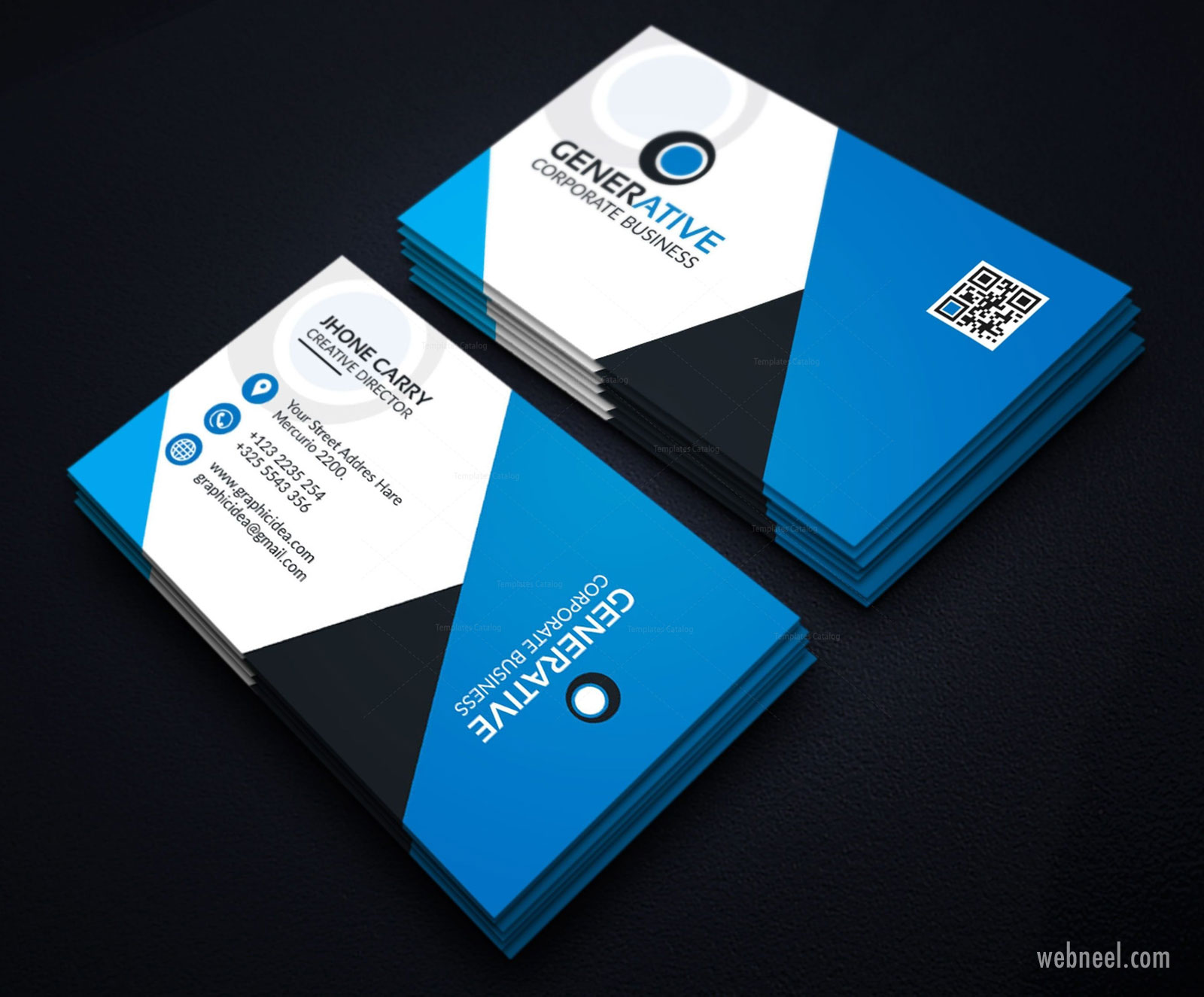 business card design idea