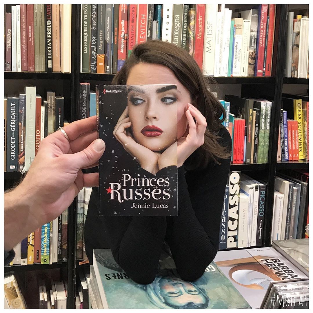 book face combines merge photography idea princes russes