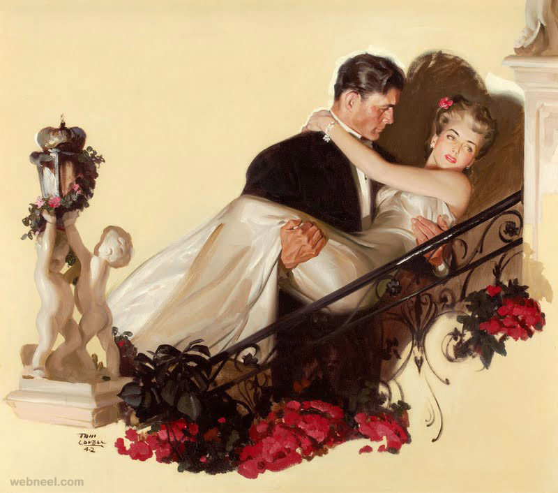 old paintings by tom lovell