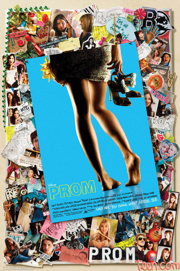 prom disney movie poster creative movie poster design
