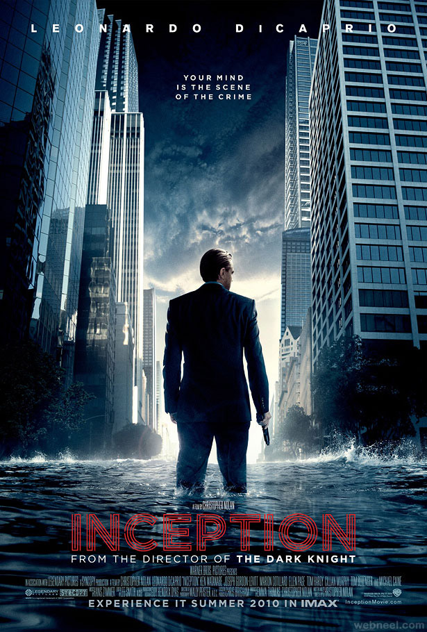 inception creative movie poster design