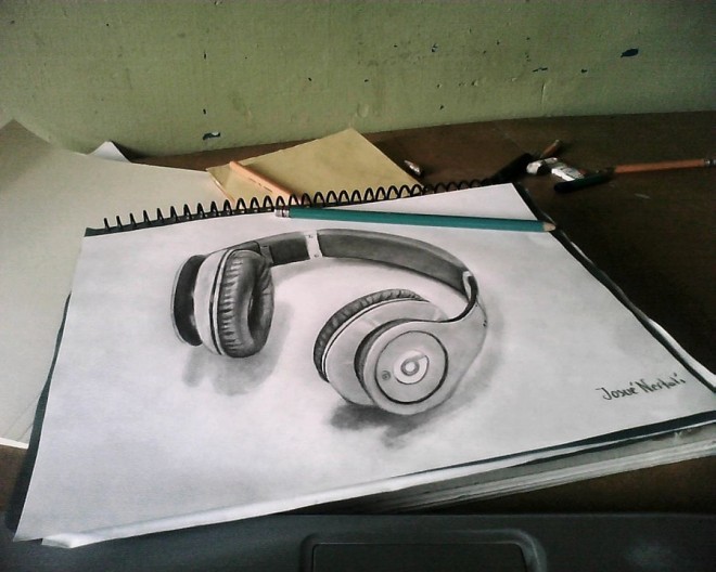 3d pencil drawing by hhjosue