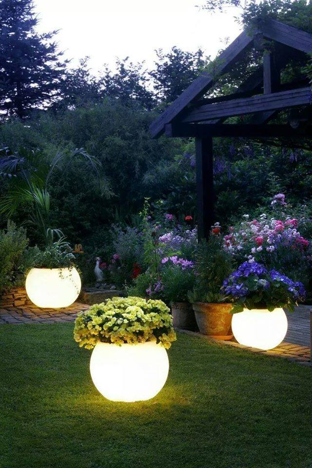 garden light ideas