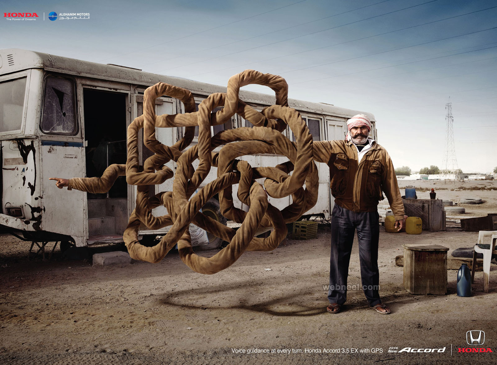honda car print ads by alghanim motors