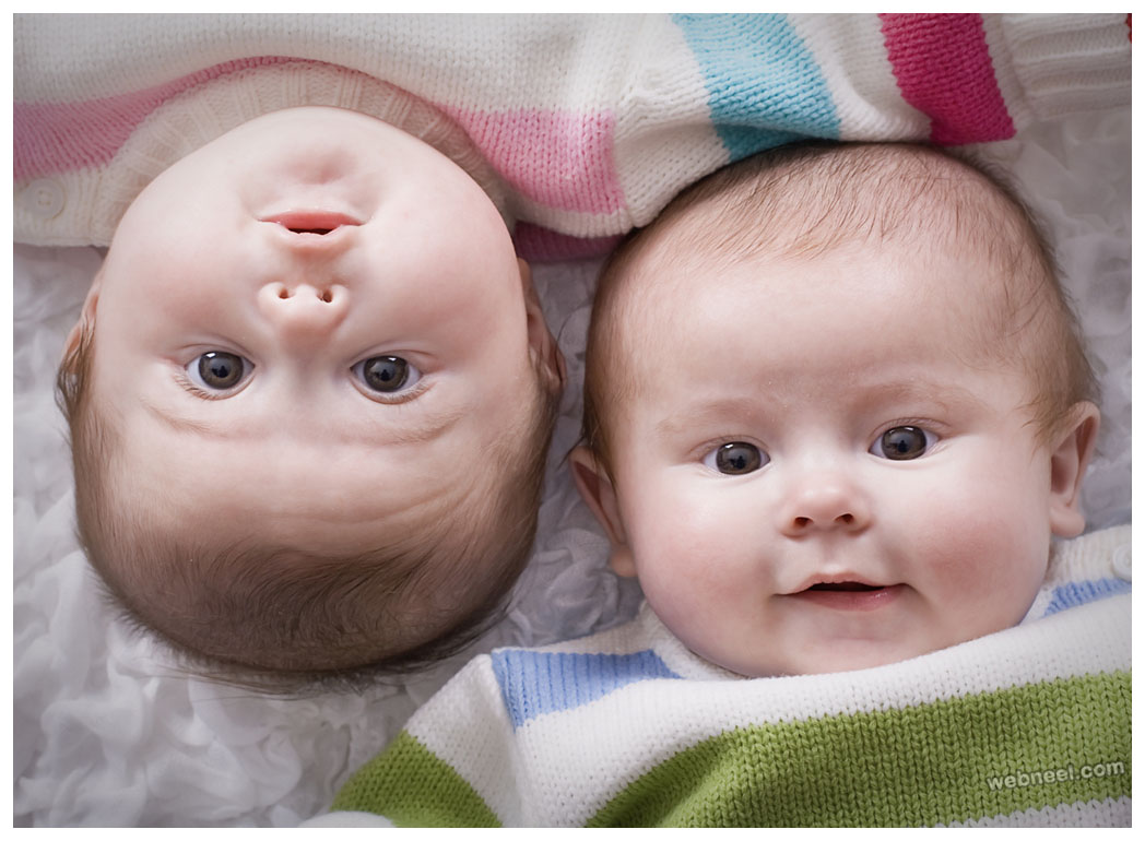 twins newborn baby photography