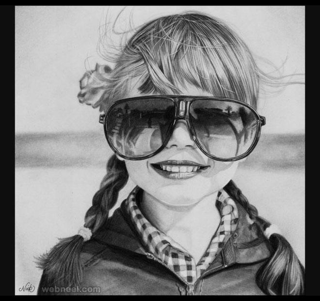 portrait drawing by nicktheartist