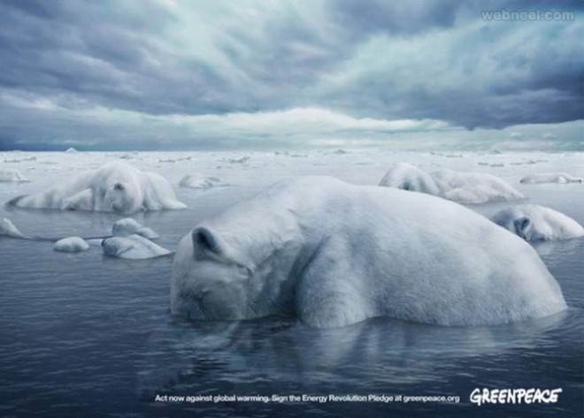 global warming poster design