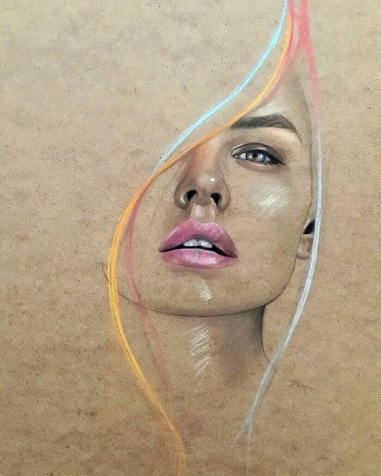 Color Pencil Drawing By 7usam86