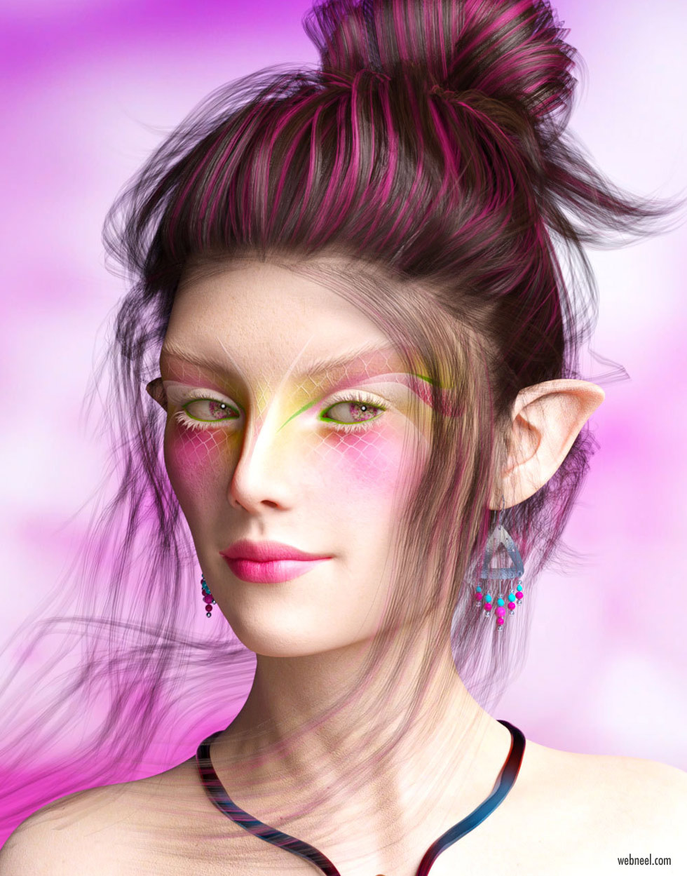 daz3d model fantasy girl by tottallou