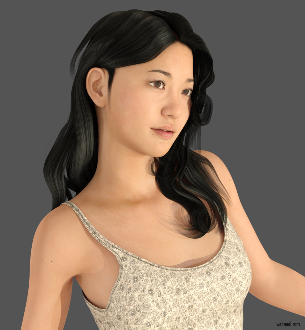 daz3d model woman by yg510063
