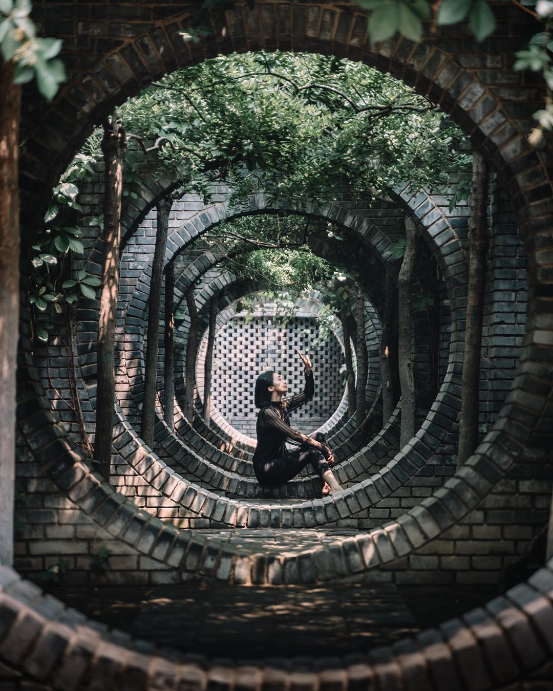 urban photography circle by tristan zhou