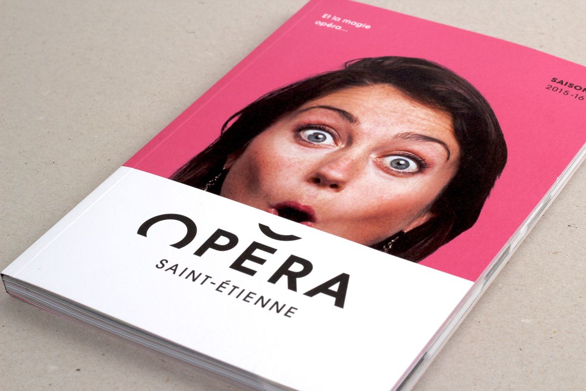 innovative brand design identity of saint etienne opera